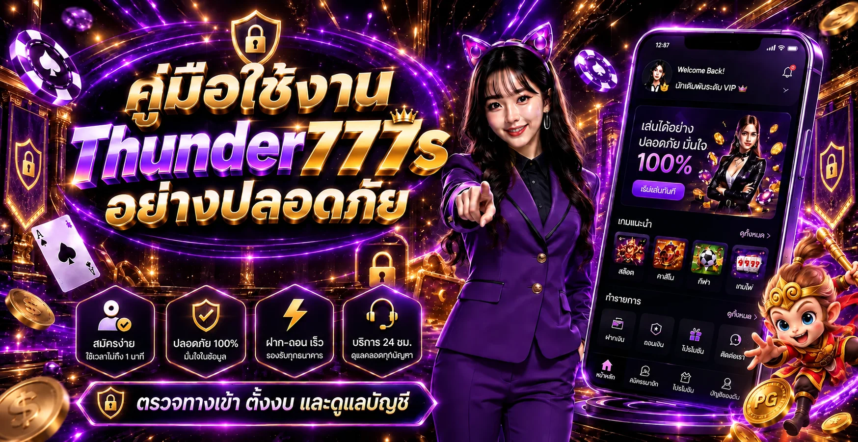 Thunder777s วิธีเลือกสล็อตเว็บตรงสำหรับมือใหม่